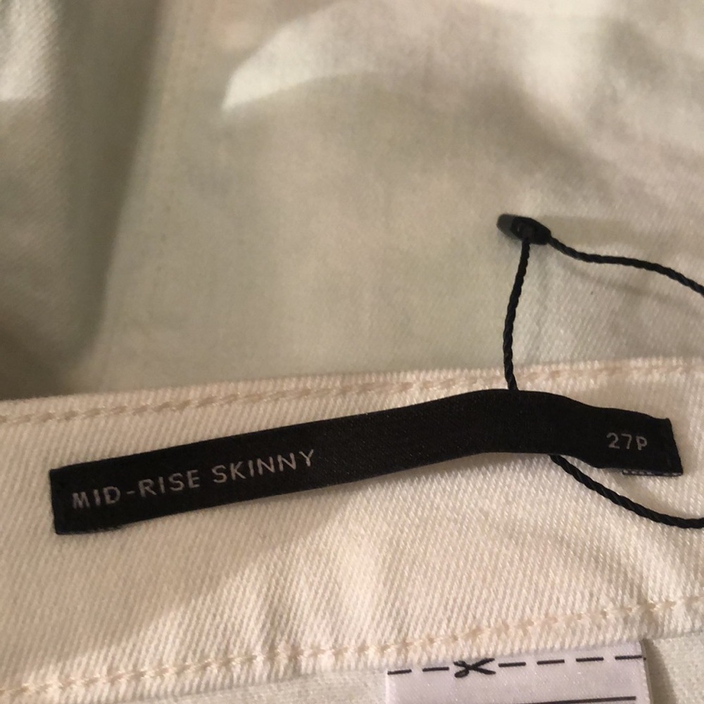 Women’s, Jeans, Banana Republic, 27 Petite, Sea Foam Blue - Picture 5 of 6
